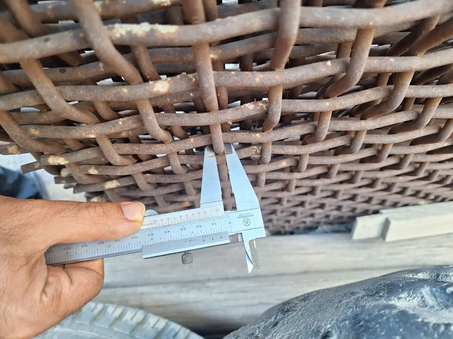 فنس سرندی و فنس پرسی و توری گابیونه و مفتول|مصالح و تجهیزات ساختمان|کرمان, |دیوار