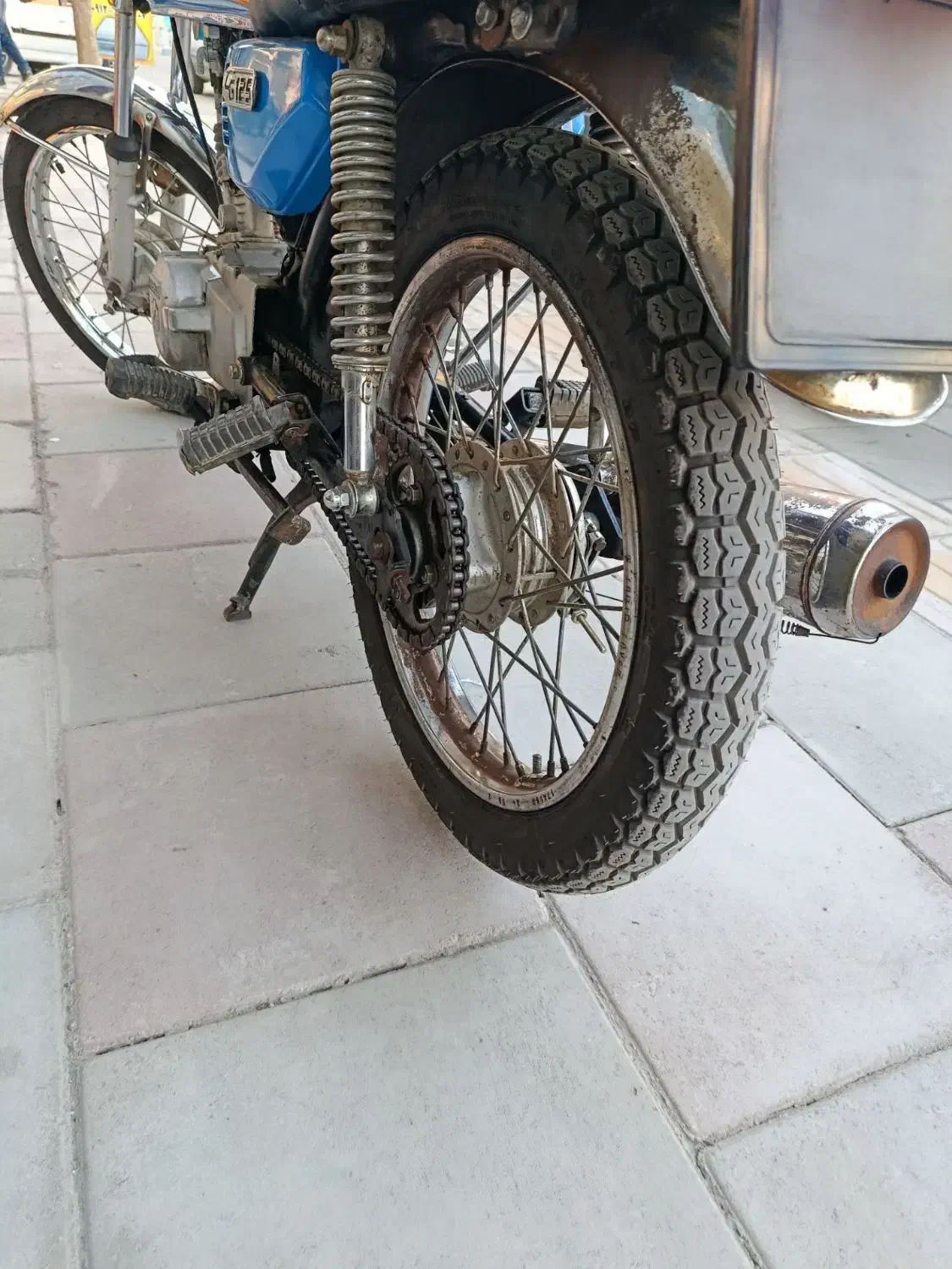 موتور مزایده مدل ۹۴ درحد|موتورسیکلت|بهارستان, |دیوار