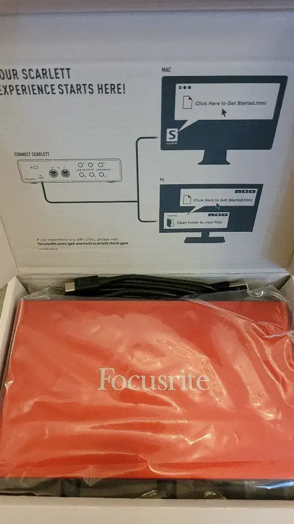 کارت صدا فوکوسرایت 4i4 3rd|آلات موسیقی|تهران, نیاوران|دیوار