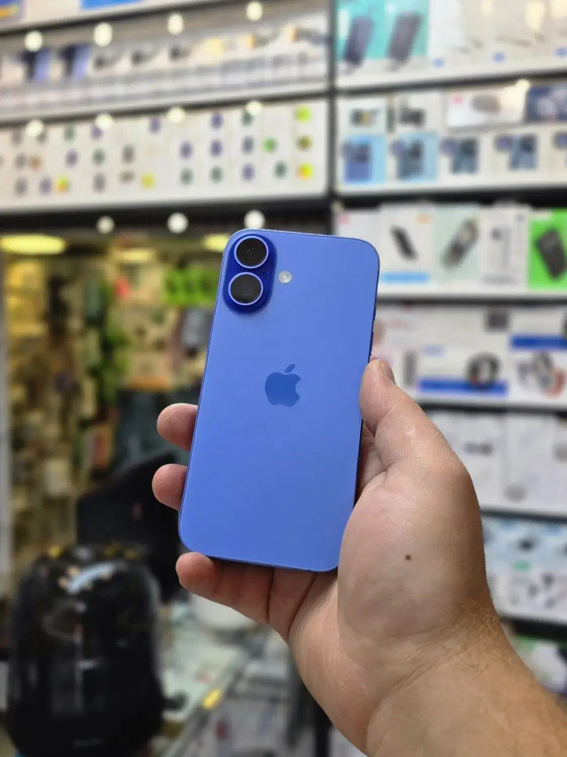 گوشی اپل Iphone 16 با حافظه ۱۲۸ باتری ۹۵ آبی|موبایل|زنجان, |دیوار