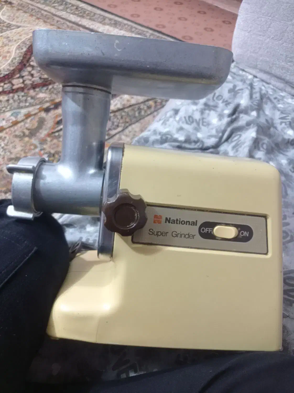 چرخ گوشت ناسیونال سوپر گریندر ژاپنی اصل سالم|خردکن، آسیاب، غذاساز|فارسان, |دیوار