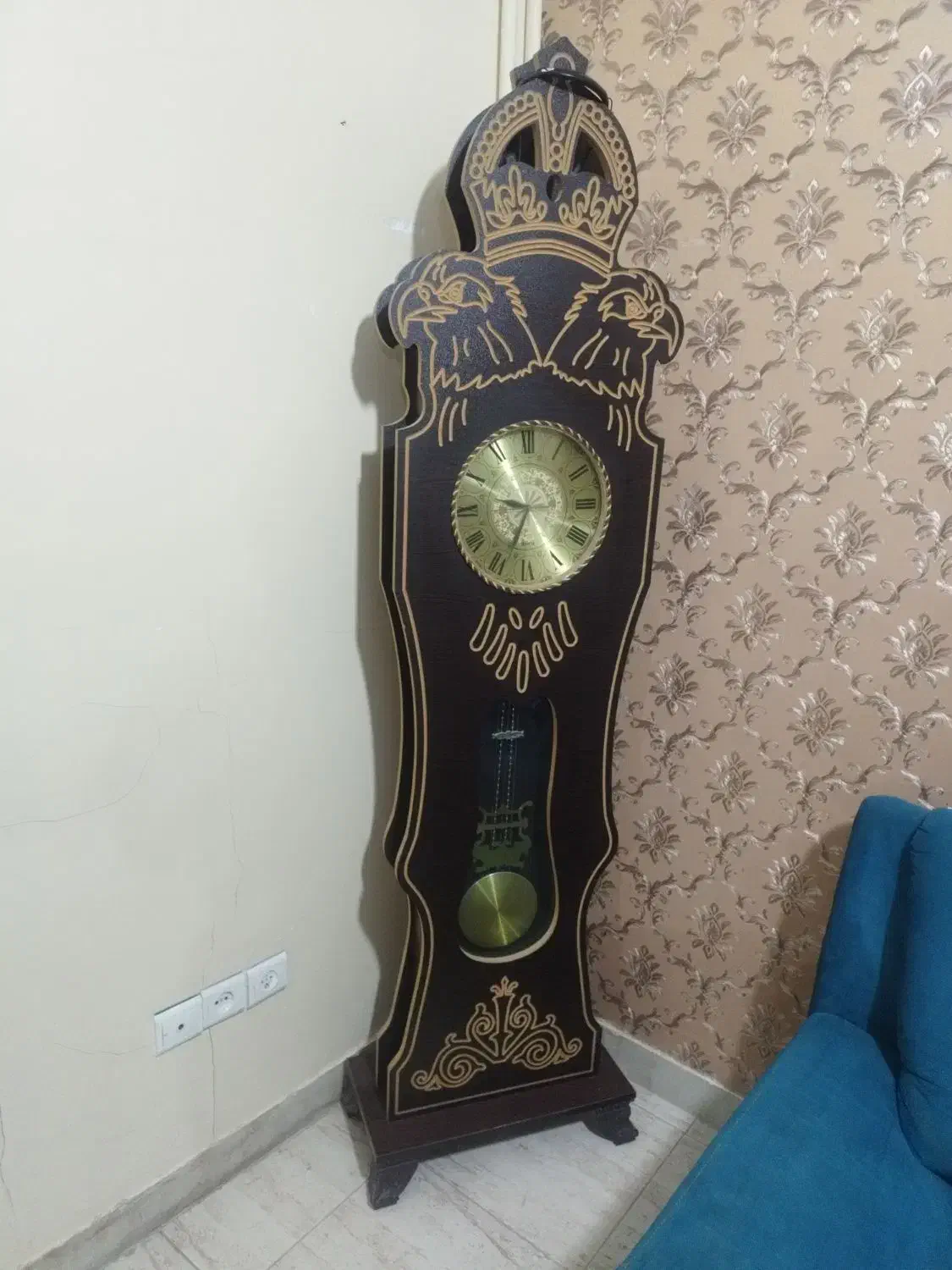 ساعت ایستاده|ساعت دیواری و تزئینی|چهارباغ, |دیوار