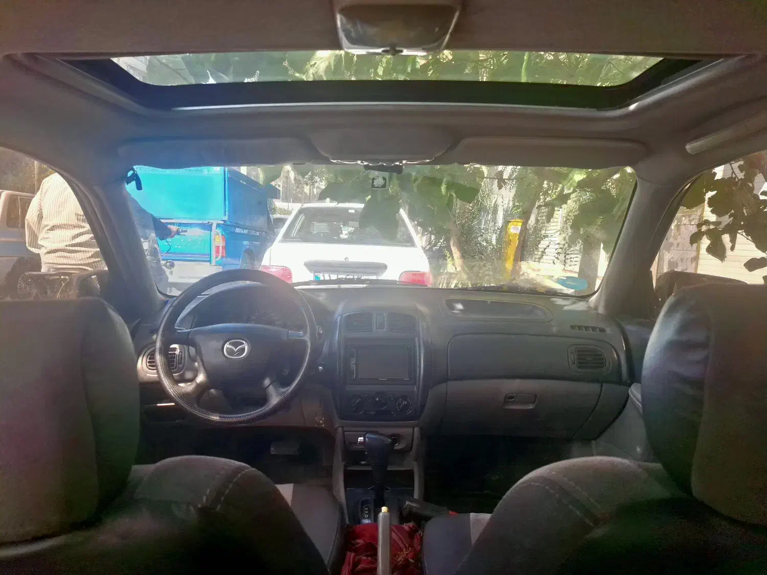 مزدا ۳۲۳ اتومات تیپ ۵ مشکی|خودرو سواری و وانت|تهران, خرمشهر|دیوار