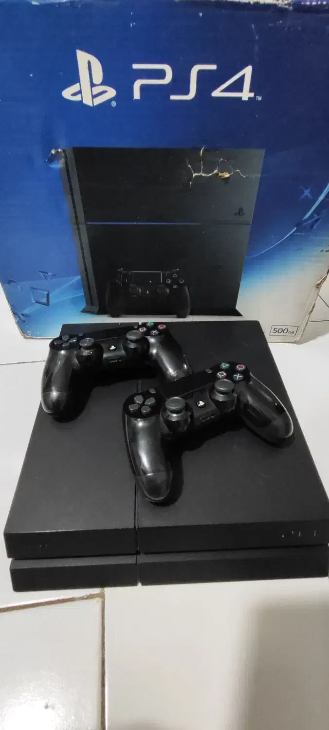 PS4 FAT 500G پلی استیشن|کنسول، بازی ویدئویی و آنلاین|اندیشه, اندیشه فاز ۱|دیوار