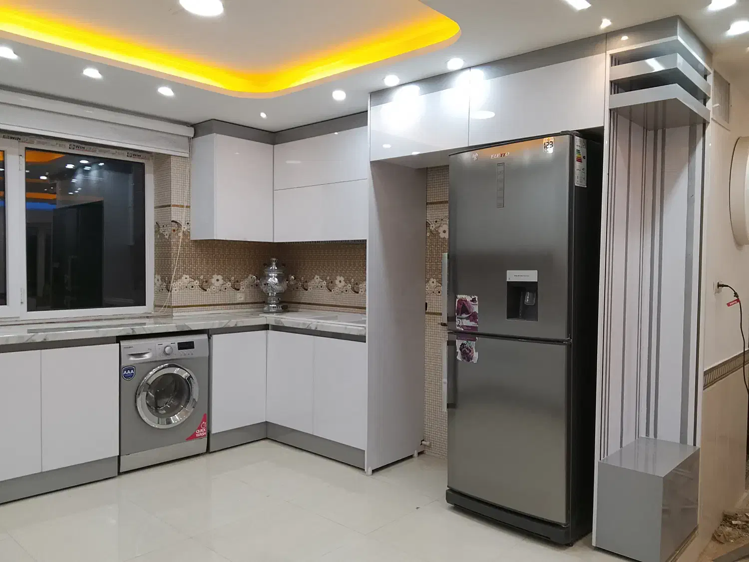 اجرای کابینت وکمد دیواری تی وی وال|جاکفشی، کمد، دراور|دهگلان, |دیوار