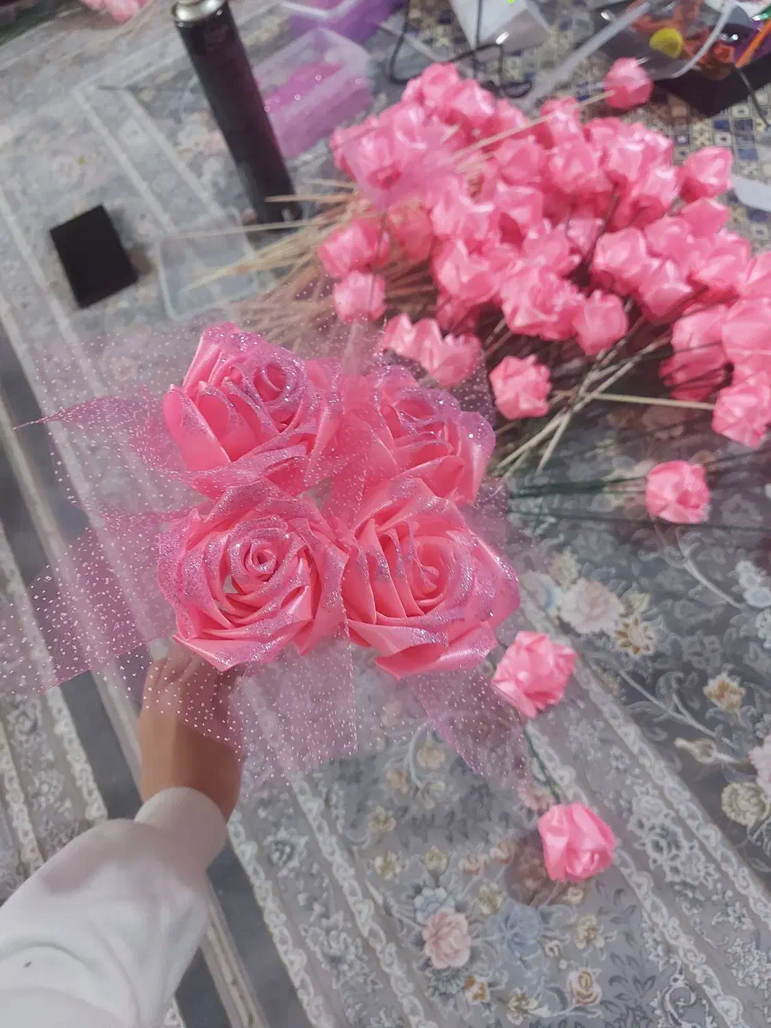 گل ربانی|گل مصنوعی|ساوه, |دیوار