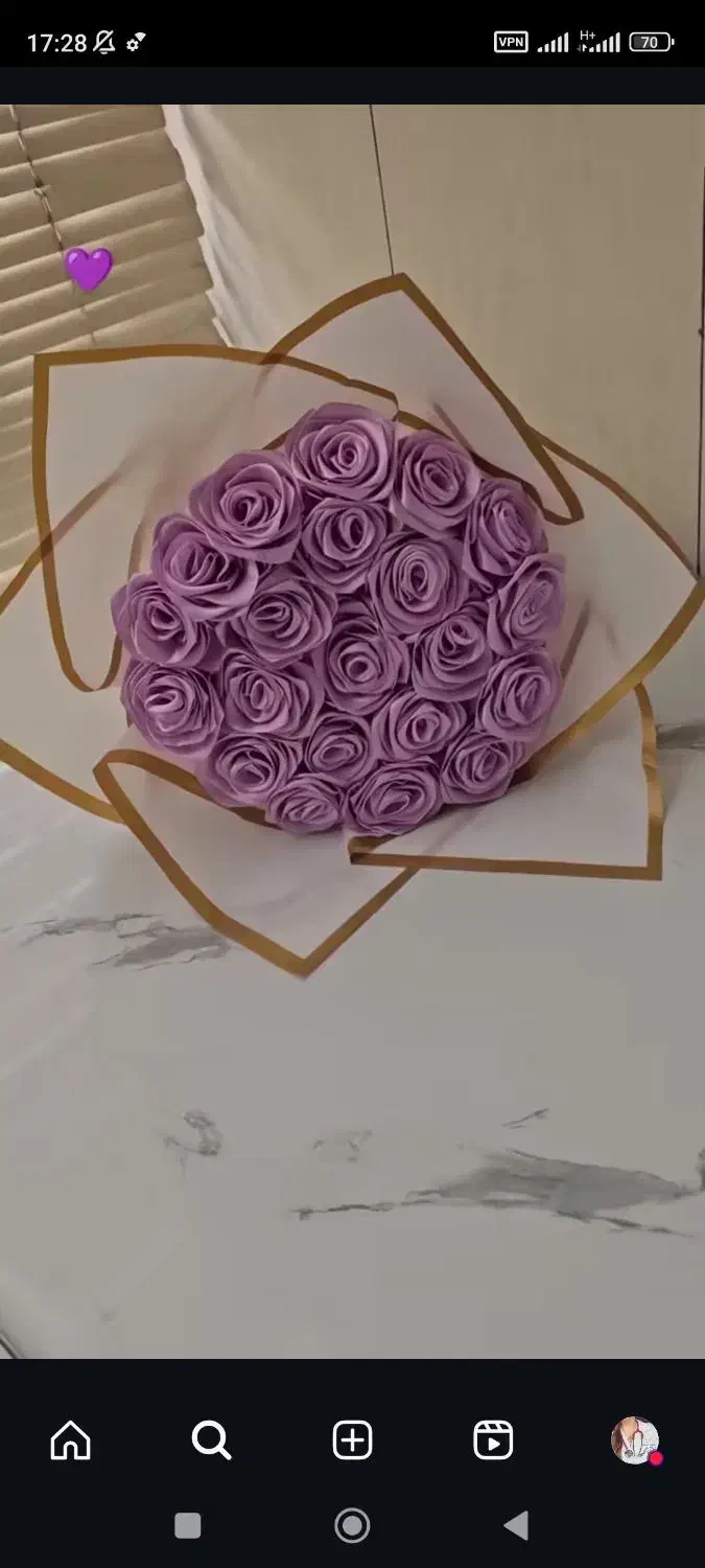 گل ارایی پول وگل روبانی موندگار|گل مصنوعی|رامشیر, |دیوار