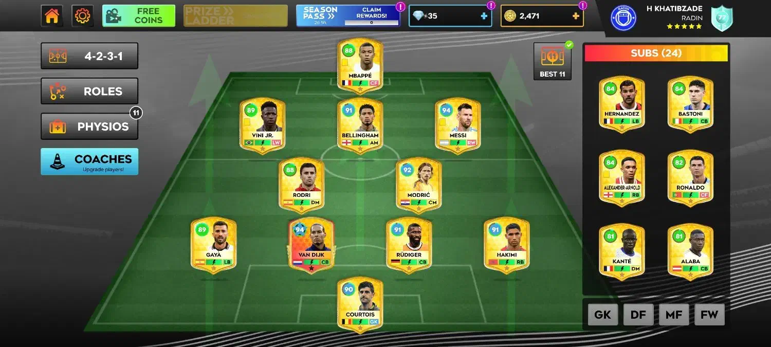 اکانت دریم لیگ|کنسول، بازی ویدئویی و آنلاین|سمنان, |دیوار