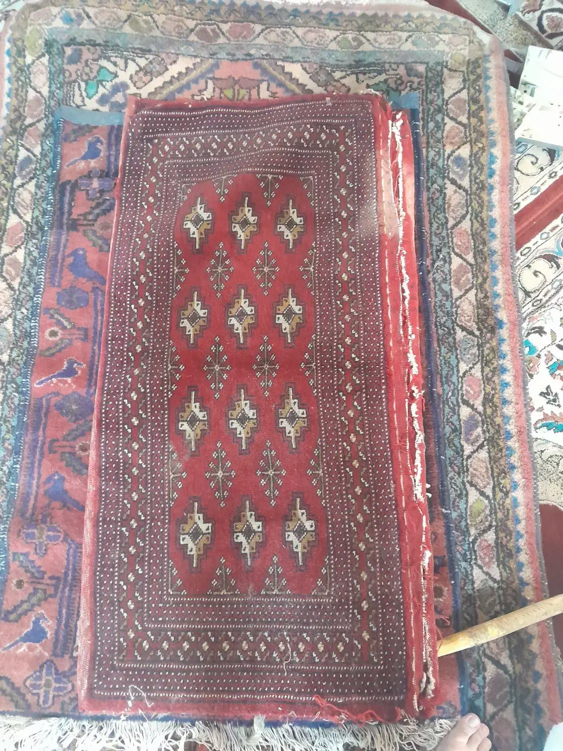 چند عددفرش دستبافت سالم سالم بدون زدگی|فرش|تهران, گمرک|دیوار