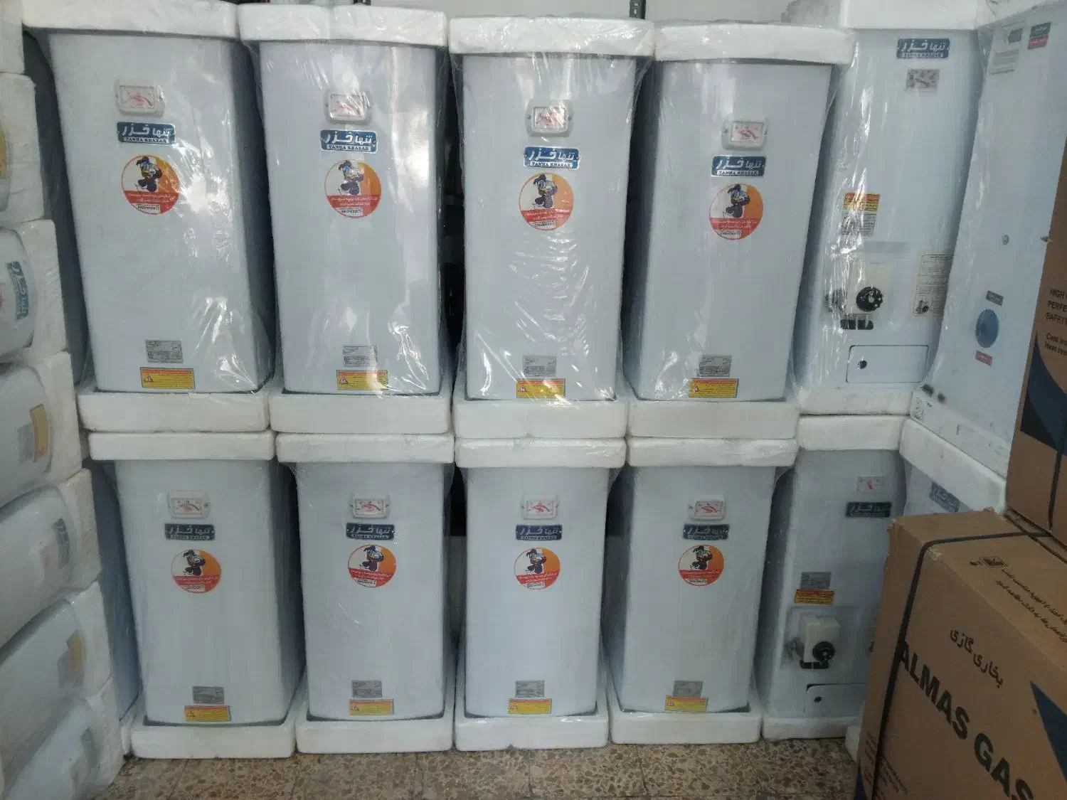 آبگرمکن دیواری برقی 15لیتری تنها خزر|آبگرمکن، پکیج، شوفاژ|میانه, |دیوار