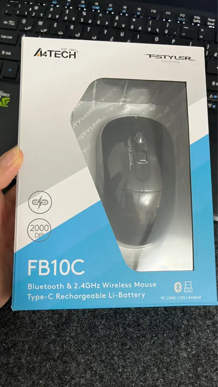 ماوس بی سیم ای فورتک مدل FB10C|قطعات و لوازم جانبی رایانه|رشت, انصاری|دیوار