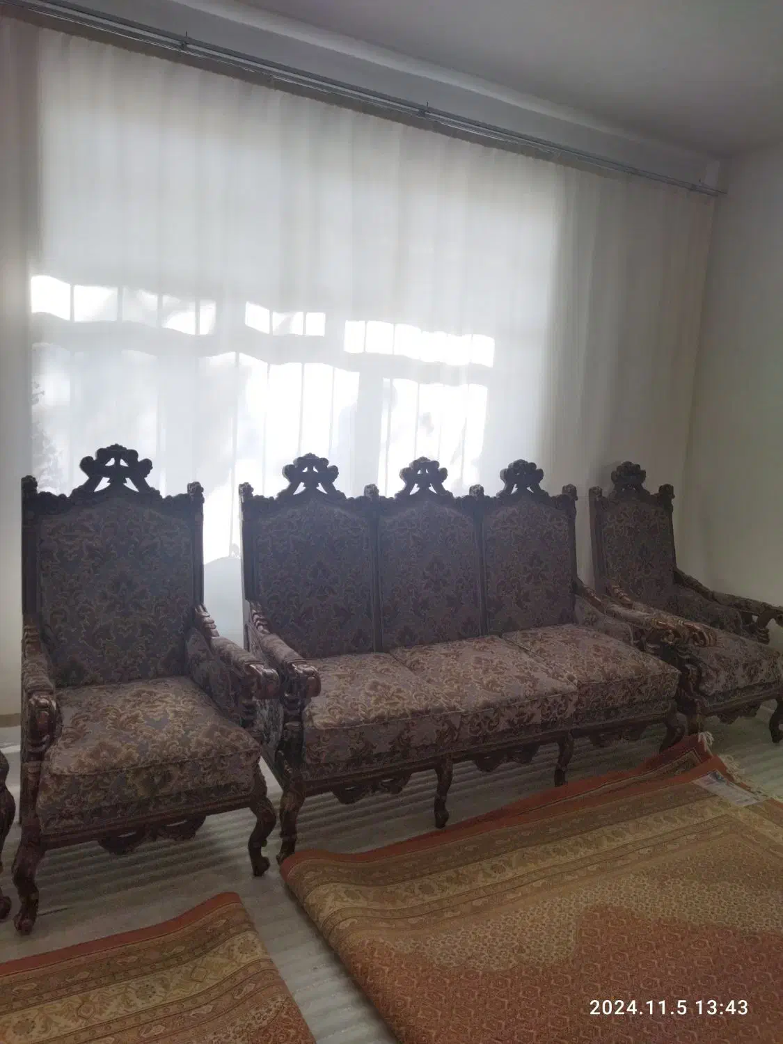 فروش مبلمان کلاسیک با چوب اصل راش|مبلمان خانگی و میز عسلی|تبریز, |دیوار