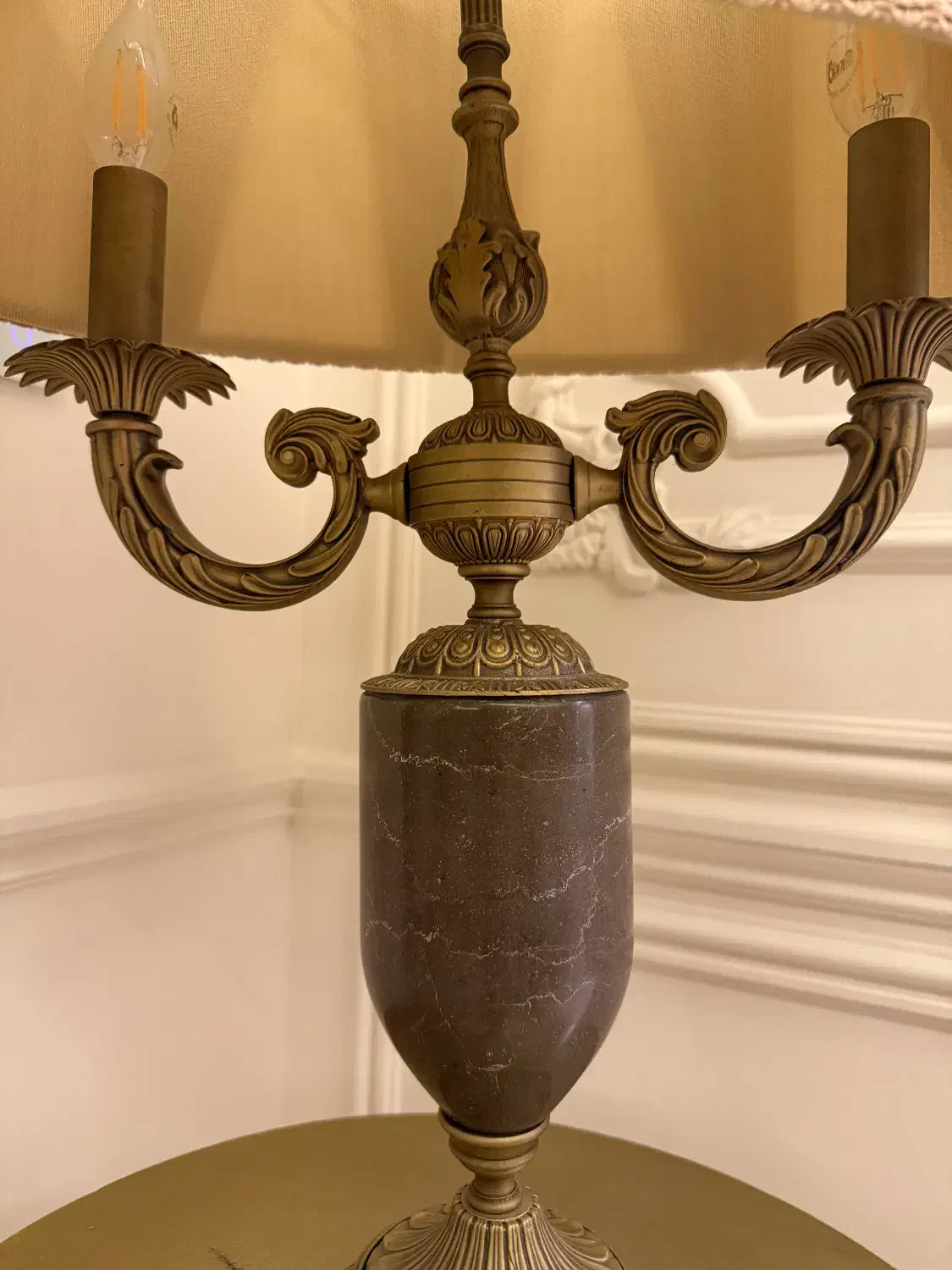 آباژور کلاسیک برنز|لوستر و چراغ آویز|تهران, فردوس|دیوار