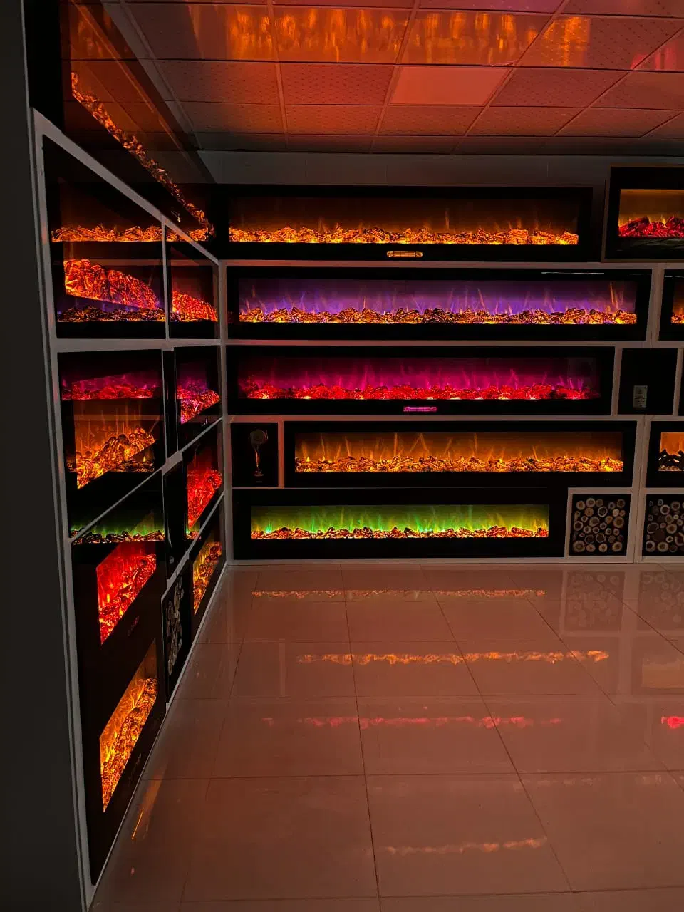 شومینه برقی پایین ترین قیمت با بالاترین کیفیت|بخاری، هیتر، شومینه|بابلسر, |دیوار