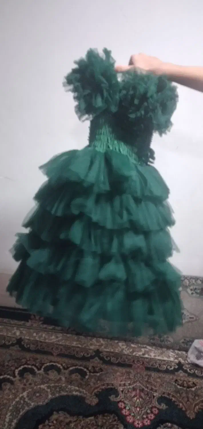 لباس مجلسی واسه ۳الی ۴سال وقت یک بارپوشیده|لباس|شیروان (خراسان), |دیوار