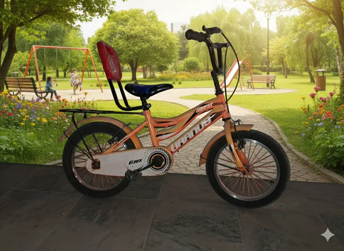 دوچرخه ۱۴ واسه دخترم کوچیک شد زیاد استفاده نکرد|دوچرخه، اسکیت، اسکوتر|بابل, |دیوار