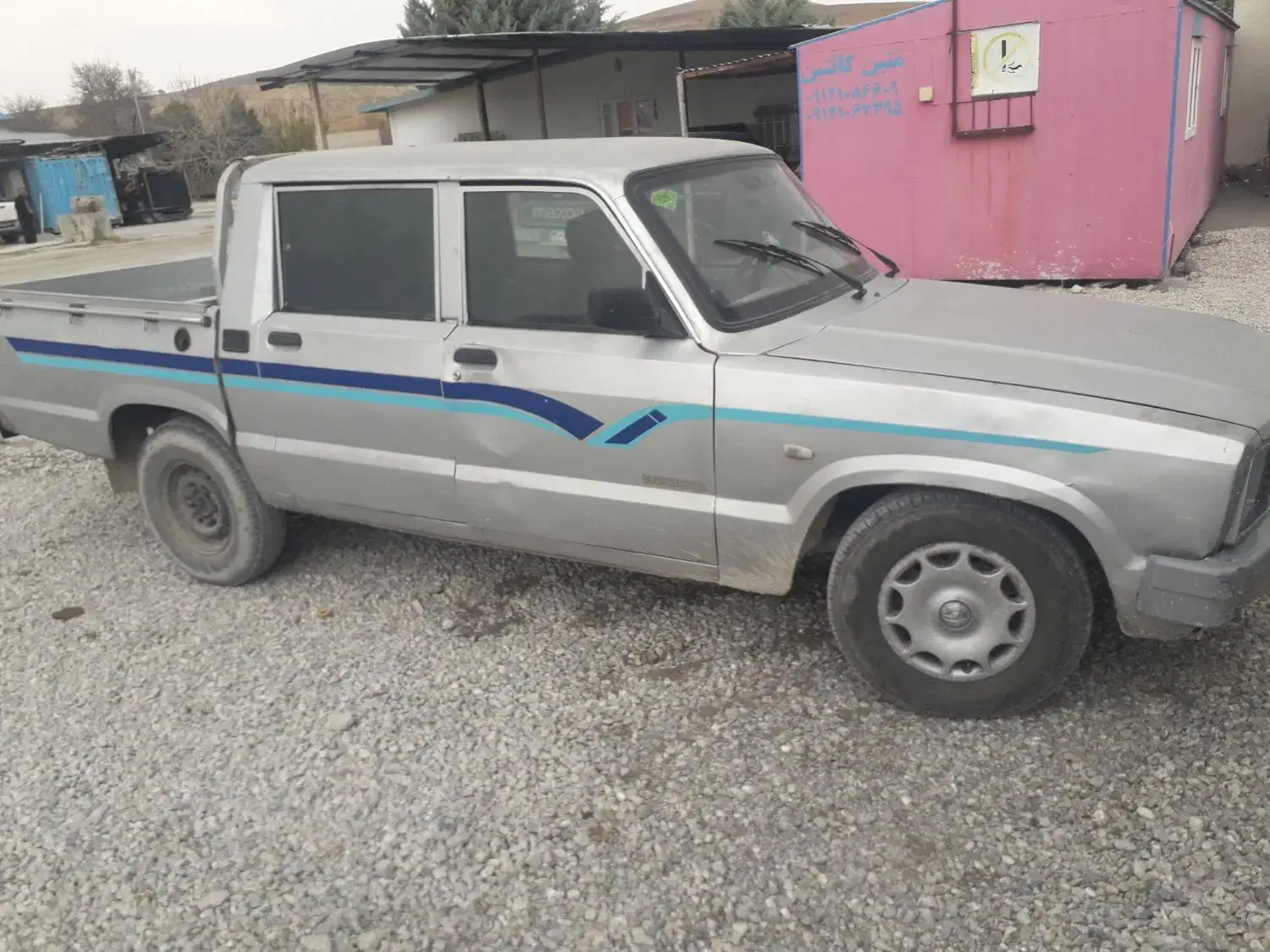 مزدا دو کابین مدل ۸۹ دو گانه سوز به همراه کار|خودرو سواری و وانت|بروجرد, |دیوار