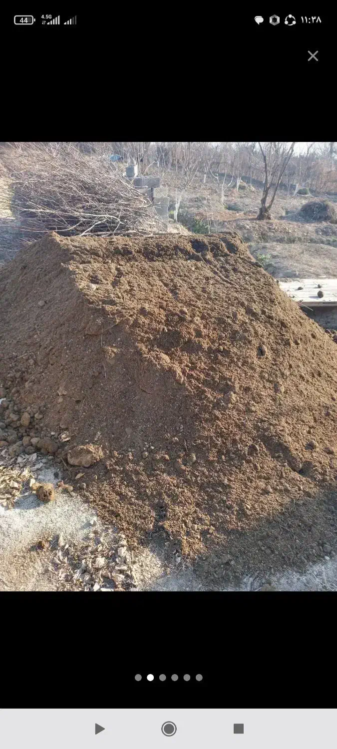 کود دامی گوسفندی گاو طیور و خاک باغ و باغچه|خدمات باغبانی و درختکاری|اسلام‌شهر, شهرک واوان|دیوار