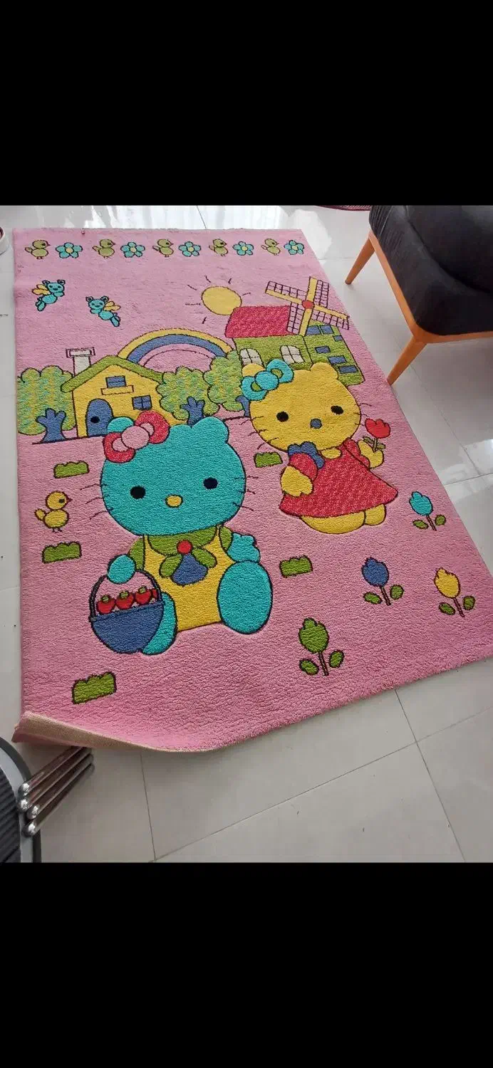 فرش کودک ۴ متری سالم ارزان|فرش|اصفهان, شهرک زاینده رود|دیوار