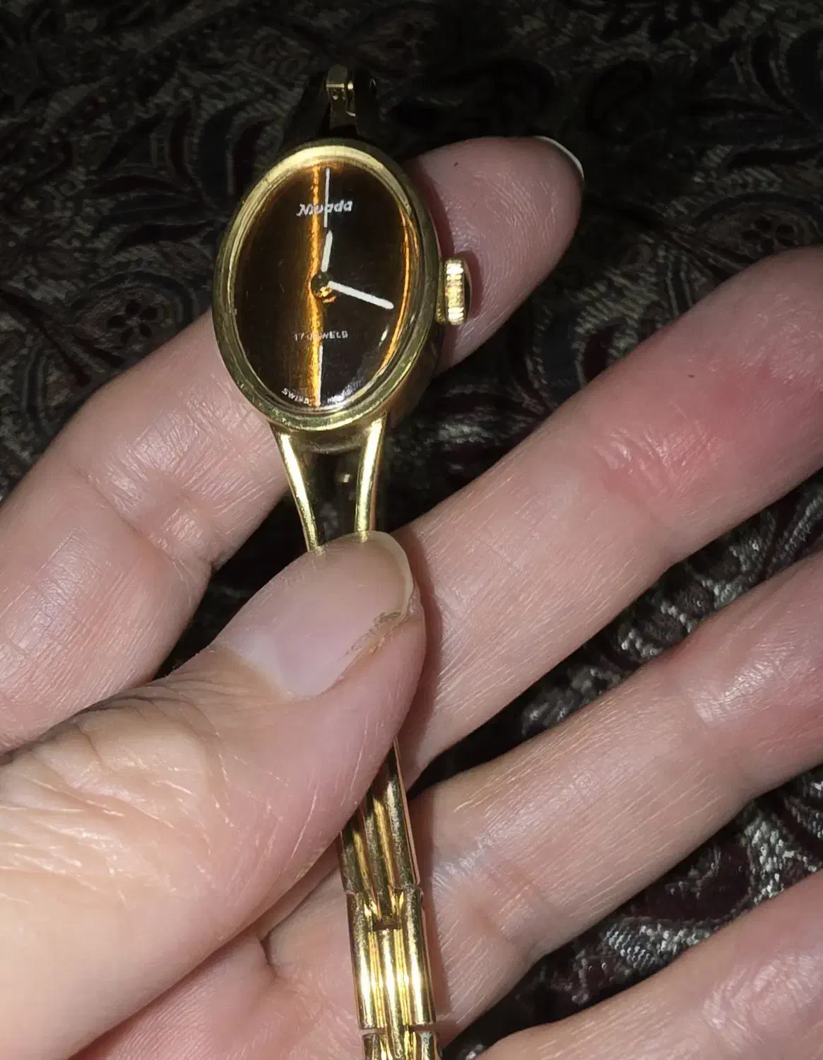 ساعت نیوادا سویس کوکی داخل صفحه بندمیکرو طلا داره|ساعت|تبریز, |دیوار