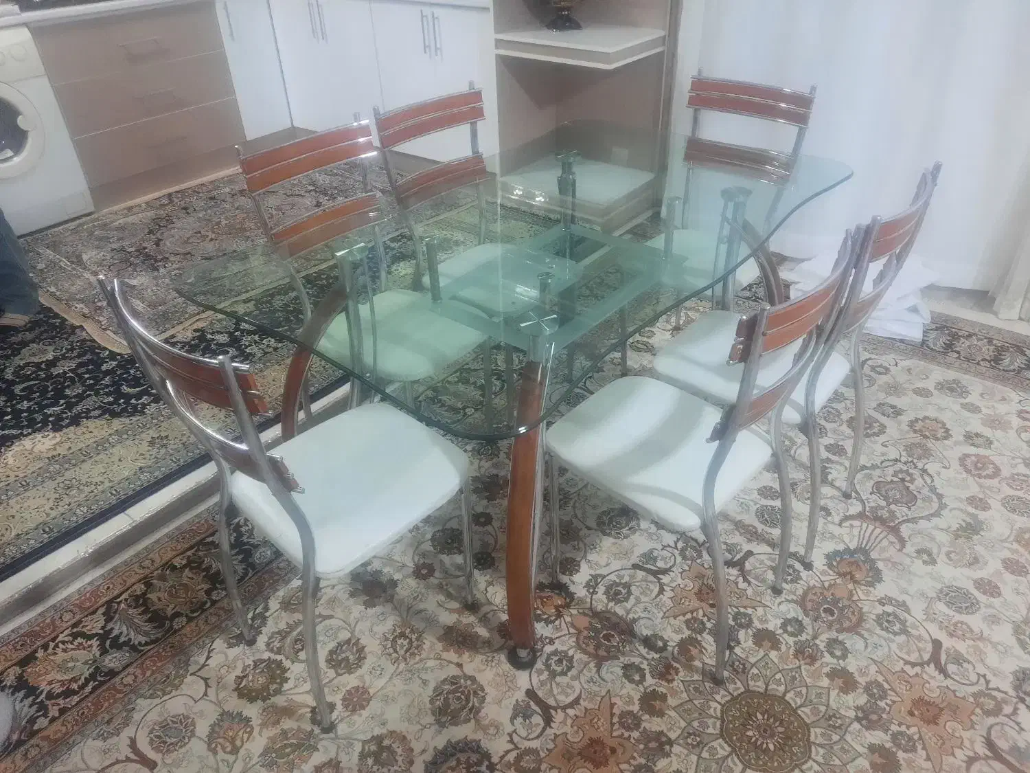 میز ناهار خوری|میز و صندلی غذاخوری|اردبیل, |دیوار