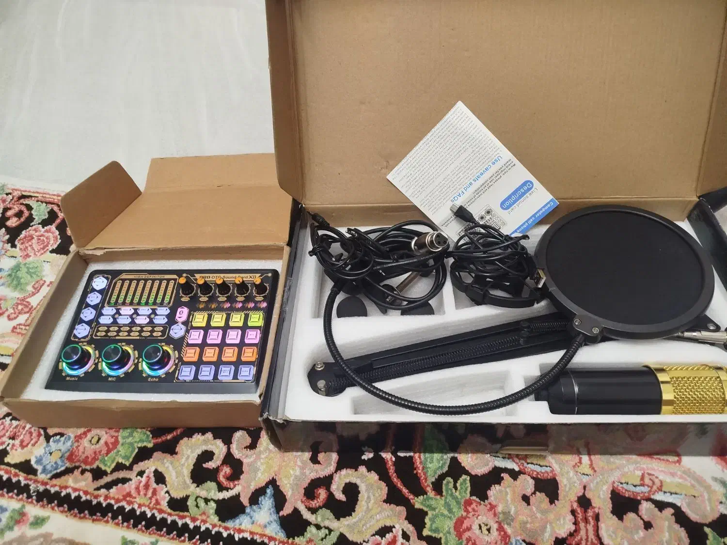 کاندنسر و کارت صداx8|آلات موسیقی|سیرجان, |دیوار