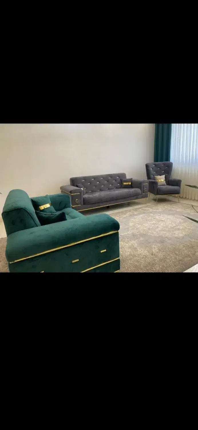 مبل شیک راحتی مجلل|مبلمان خانگی و میز عسلی|لاهیجان, بازکیاگوراب|دیوار