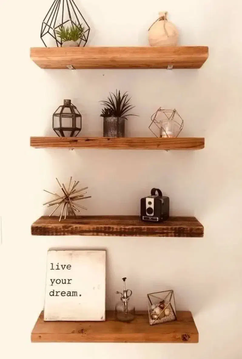 شلف چوبی|کتابخانه، شلف، قفسه‌های دیواری|کرج, کلاک پایین|دیوار