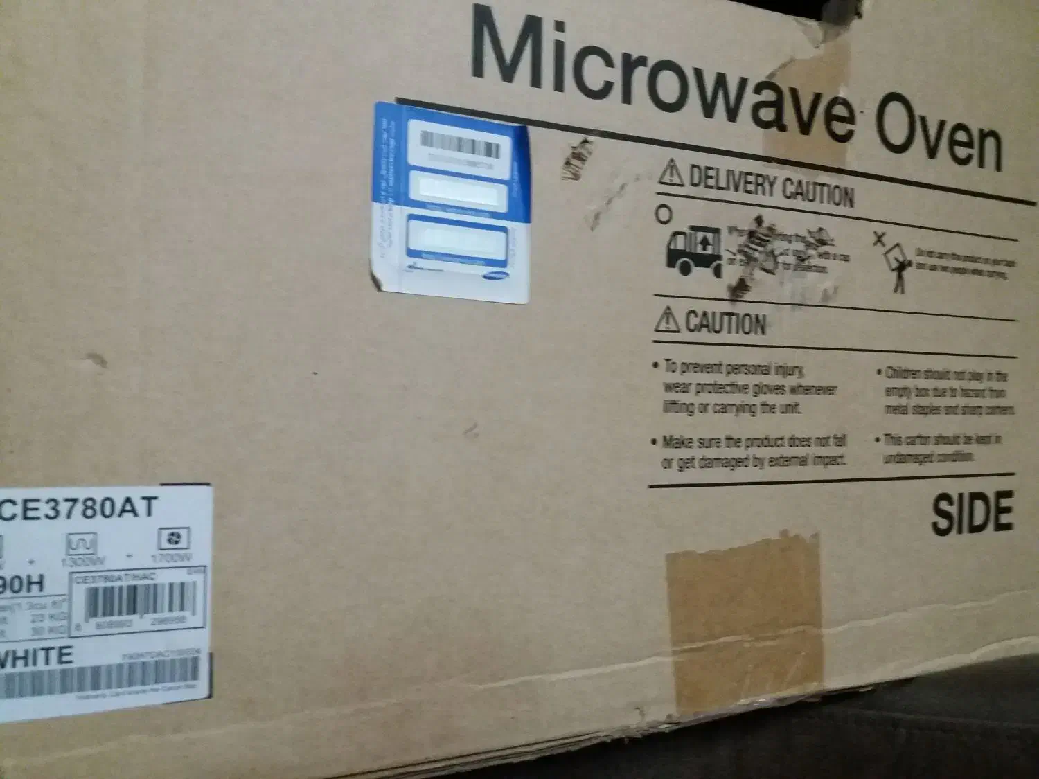 ماکروویو سامسونگ اصل 37 لیتری با کارتن|اجاق گاز و لوازم برقی پخت‌وپز|تهران, دهکده المپیک|دیوار