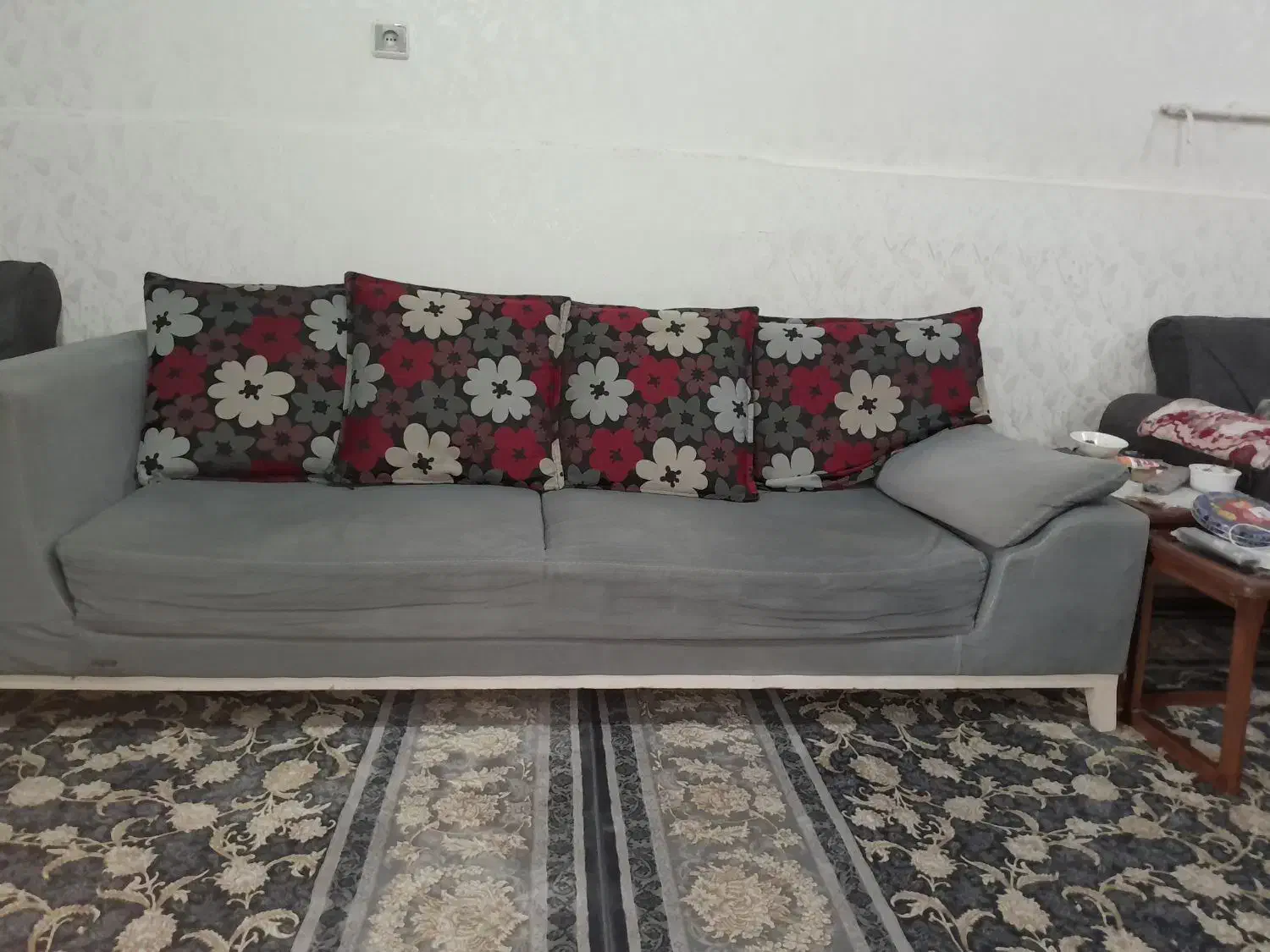 مبل سه نفره ترک جنس محکم|مبلمان خانگی و میز عسلی|بندر ماهشهر, |دیوار