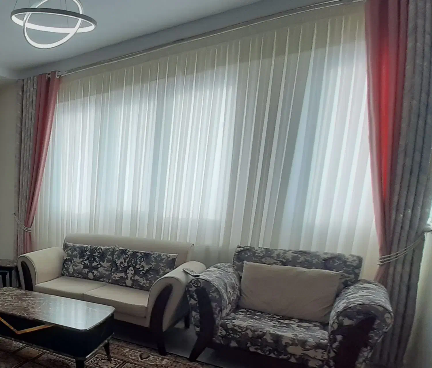 ۲ عدد والان پرده در حد نو|پرده، رانر، رومیزی|ملارد, |دیوار