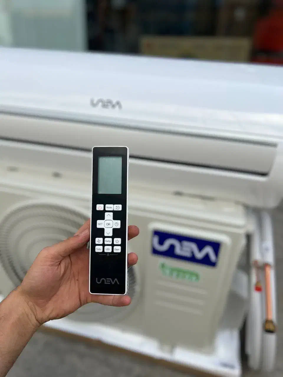 کولر گازی یونیوا 12000لوکس R410|کولر گازی و فنکوئل|تهران, نیروی هوایی (پیروزی)|دیوار