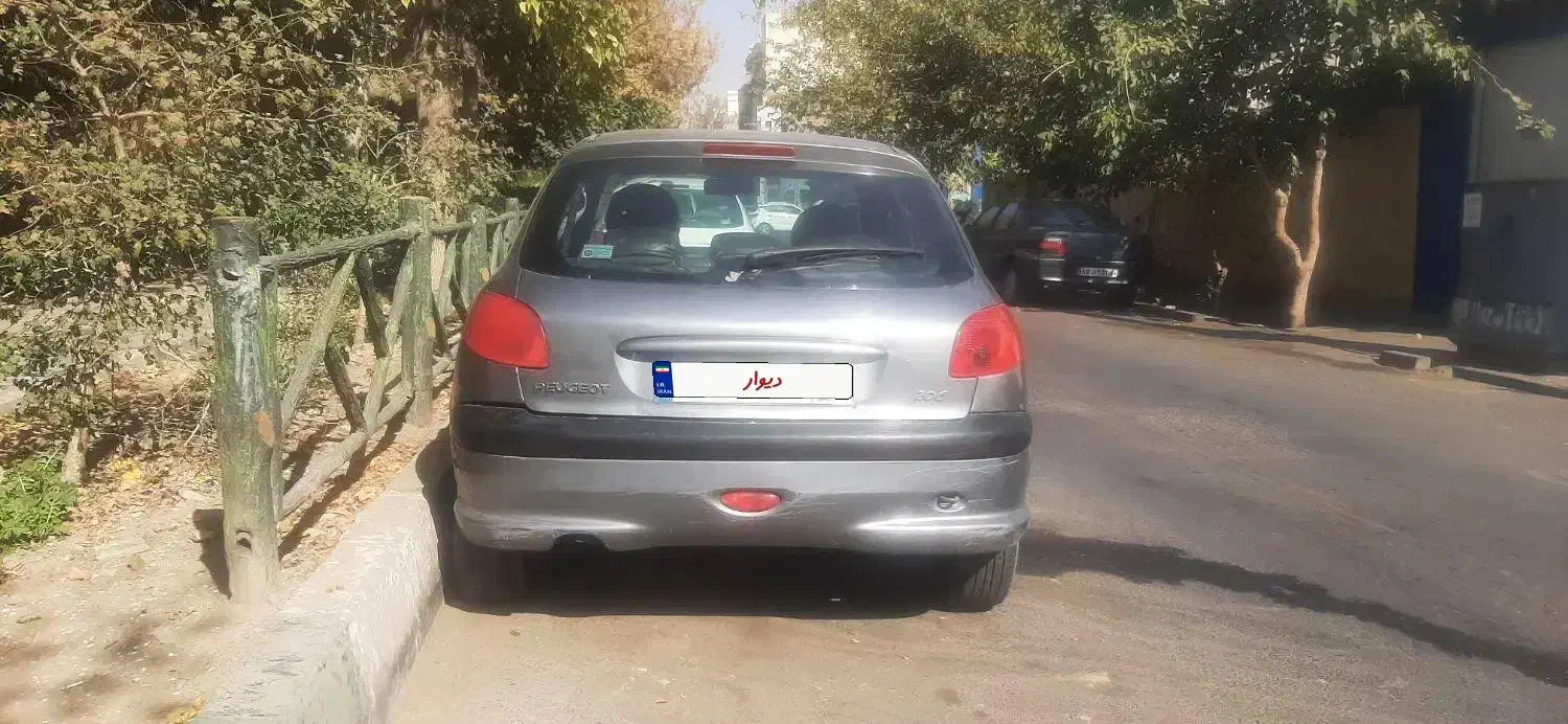 فروش خودرو پژو ۲۰۶ مدل ۱۳۸۶ تیپ ۶ اتومات|خودرو سواری و وانت|تهران, استاد معین|دیوار