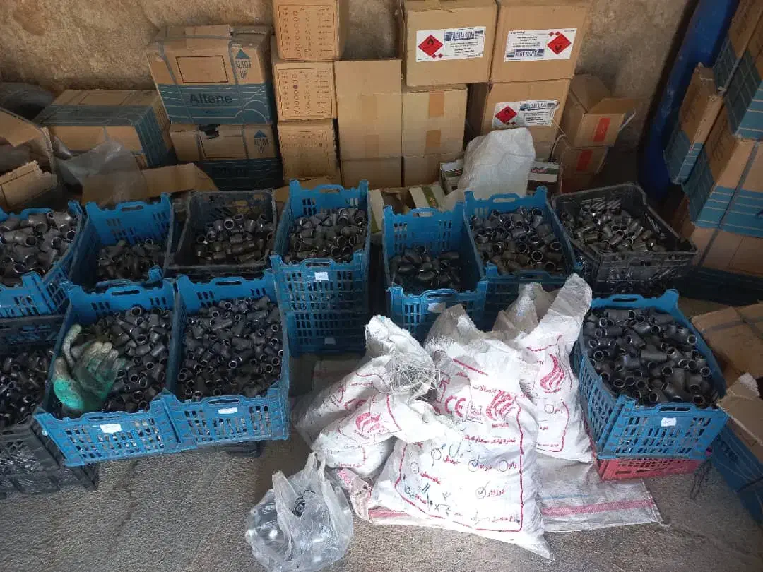 لوله و اتصالات گاز کشی منزل|مصالح و تجهیزات ساختمان|شباب, |دیوار