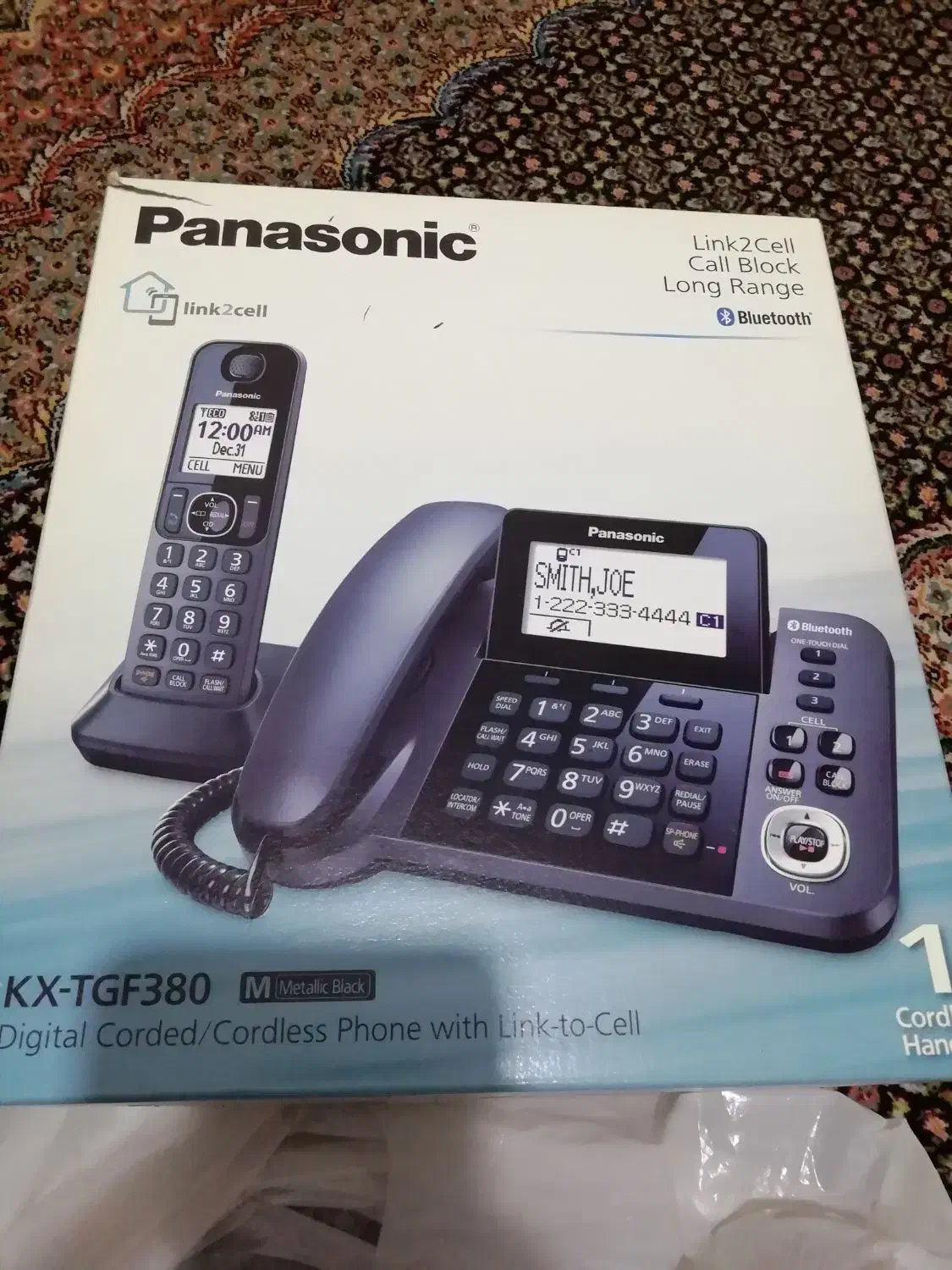 تلفن پاناسونیک TGF380|تلفن رومیزی|تهران, شادآباد|دیوار