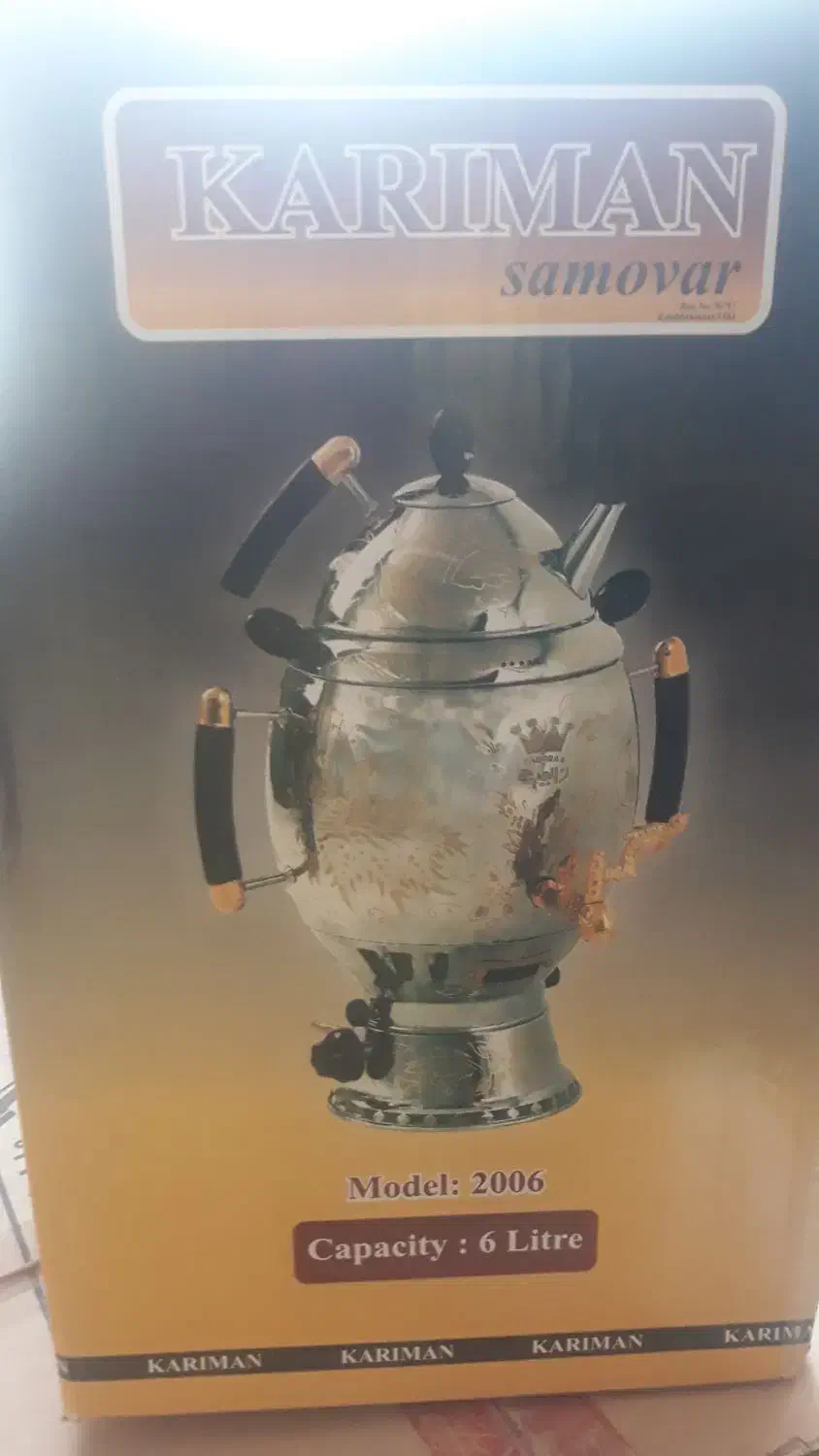 سماور و روگازی ۶ لیتری آک|سماور، چای‌ساز، قهوه‌ساز|تبریز, |دیوار