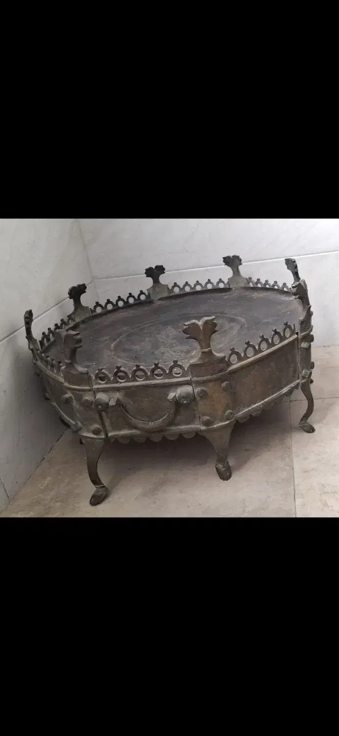 منقل قدیمی روسی|کلکسیون اشیاء عتیقه|رباط‌کریم, الارد|دیوار