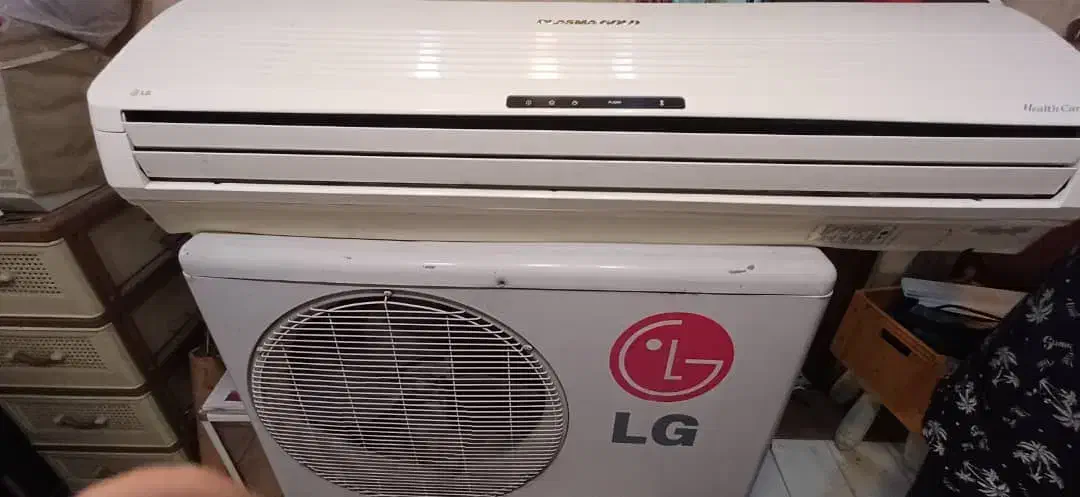 کولر گازی ۱۸ هزار الجی موتور سوخته پلاسما گلد|کولر گازی و فنکوئل|تهران, ایرانشهر|دیوار