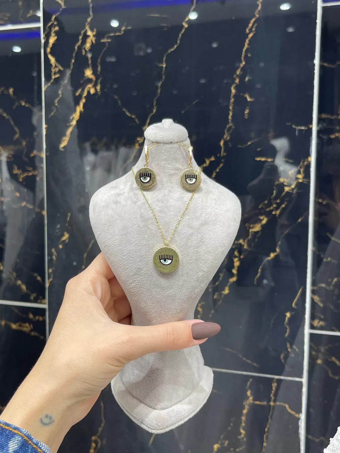 نیم ست|جواهرات|ایذه, |دیوار