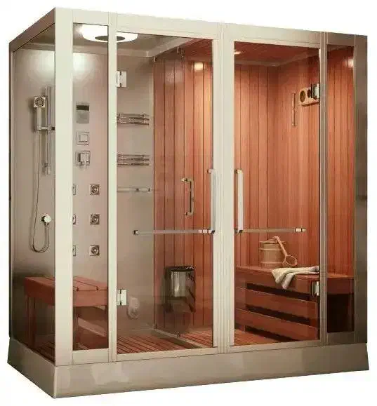 کابین 2قلو سونا خشک و بخار با دوش اسپا شخصی جکوزی|لوازم حمام|تهران, کوی بیمه|دیوار