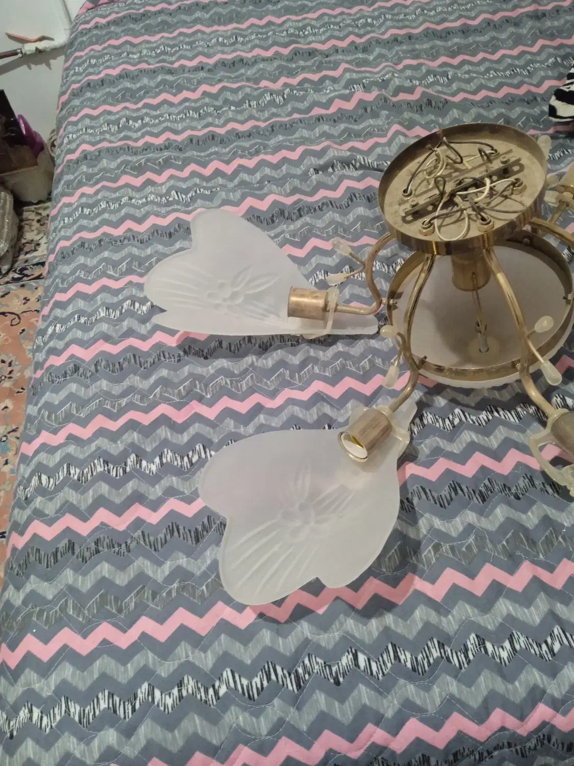 لوستر|لوستر و چراغ آویز|نیشابور, ابراهیمی|دیوار