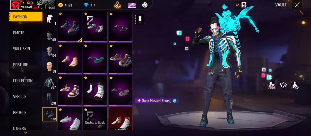 اکانت فریفایر فروش|کنسول، بازی ویدئویی و آنلاین|تهران, تهرانسر مرکزی|دیوار