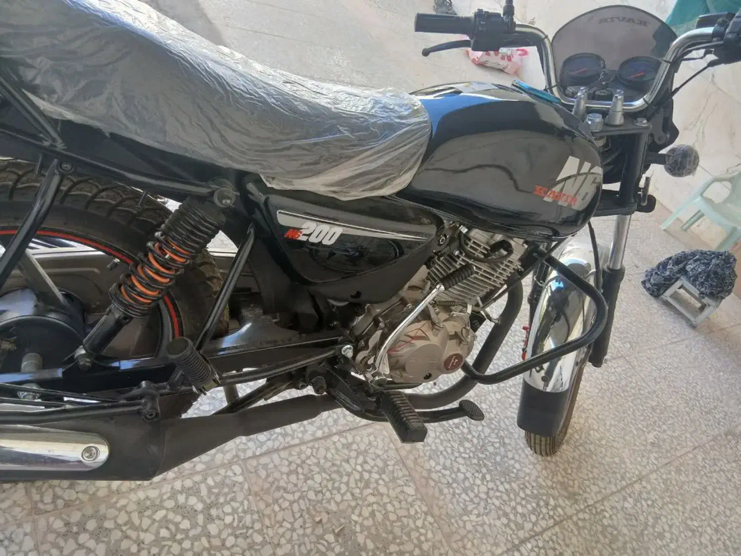 موتورN6 خشک|موتورسیکلت|آشتیان, |دیوار