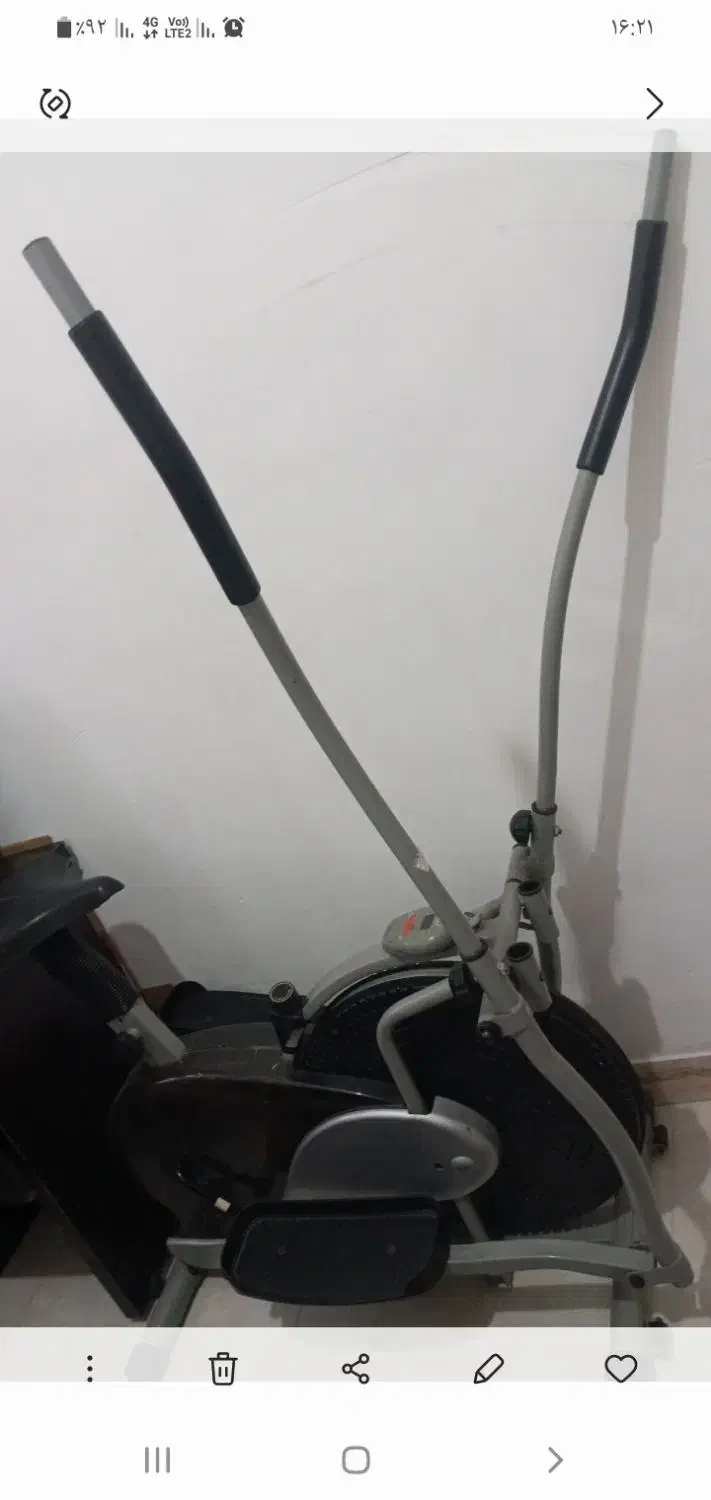 دستگاه ورزشی دوچرخه متحرک|تجهیزات ورزشی|لاهیجان, کوی زمانی|دیوار