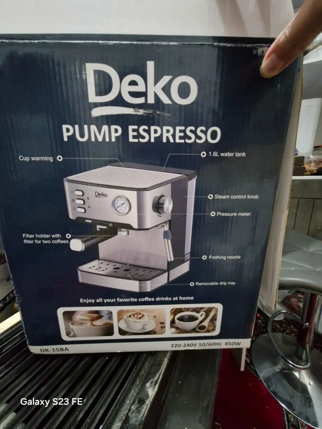 قهوه ساز واسپرسوساز دکو|سماور، چای‌ساز، قهوه‌ساز|مبارکه, |دیوار