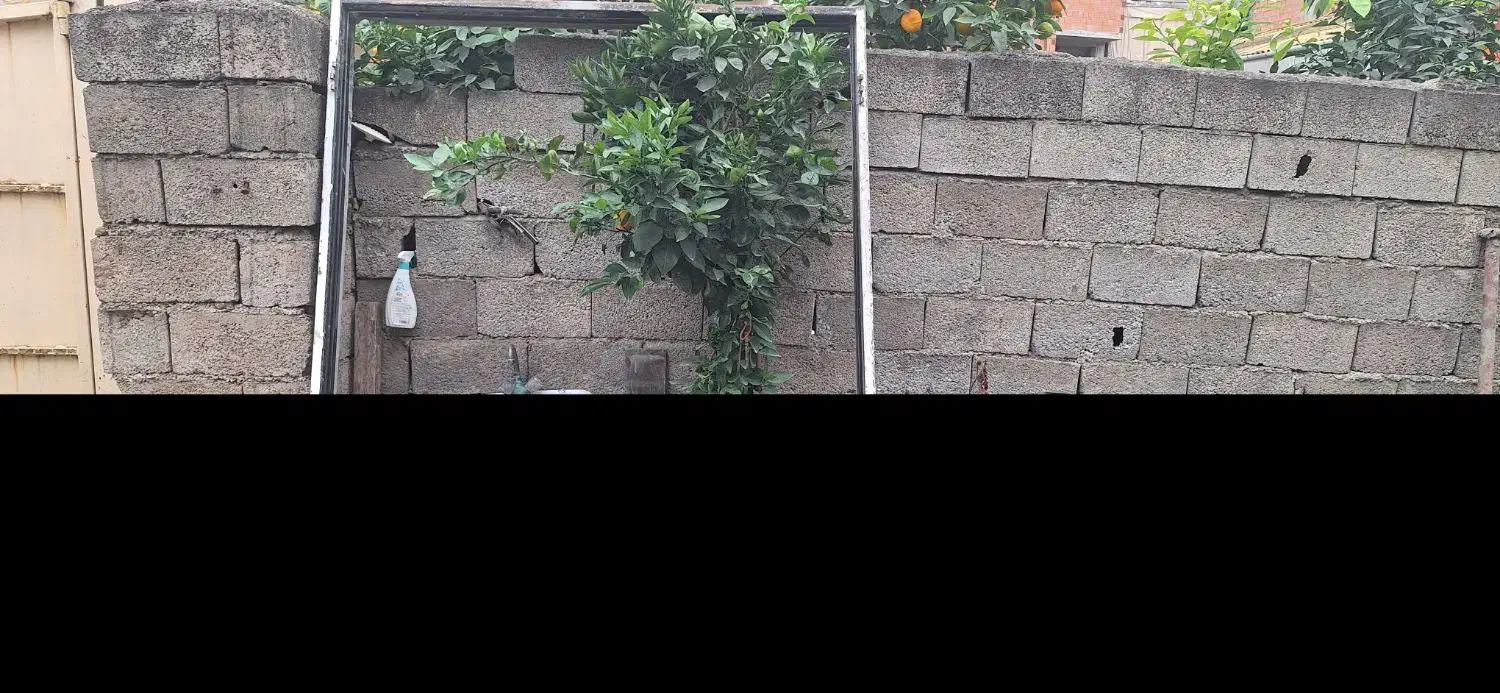 فروش درب ورودی دولنگه کارکرده با چهارچوب|مصالح و تجهیزات ساختمان|چمستان, |دیوار