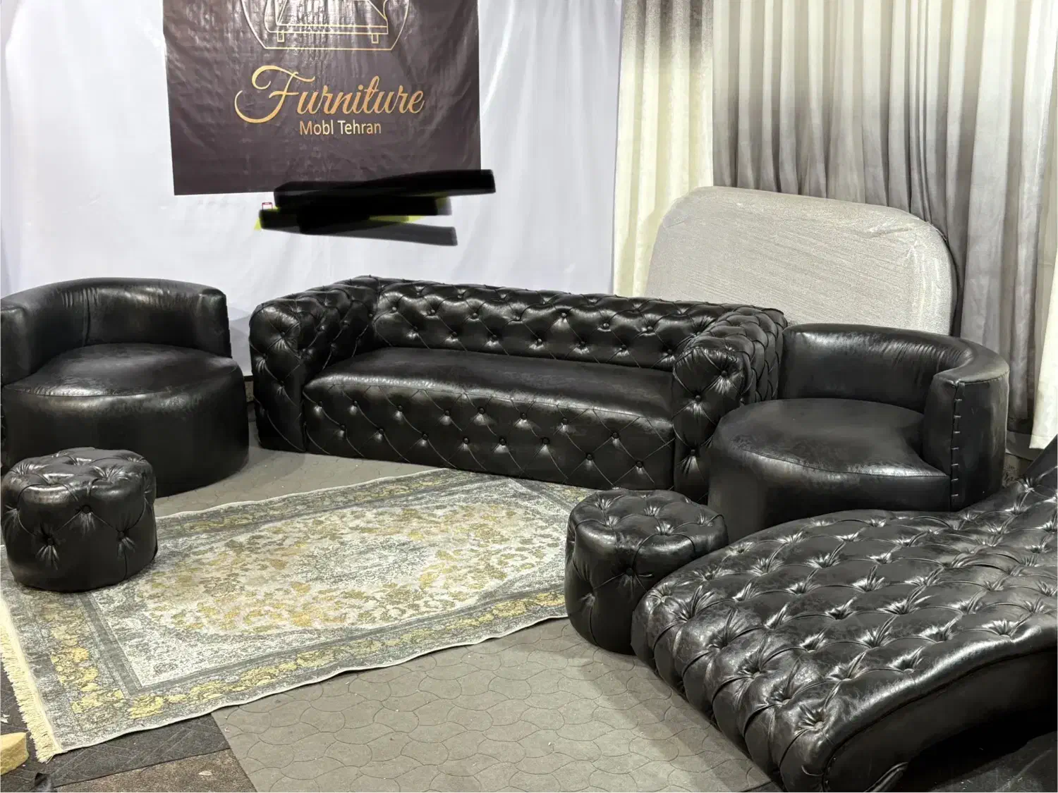 مبل چستر کف ساده|مبلمان خانگی و میز عسلی|تهران, یافت‌آباد|دیوار