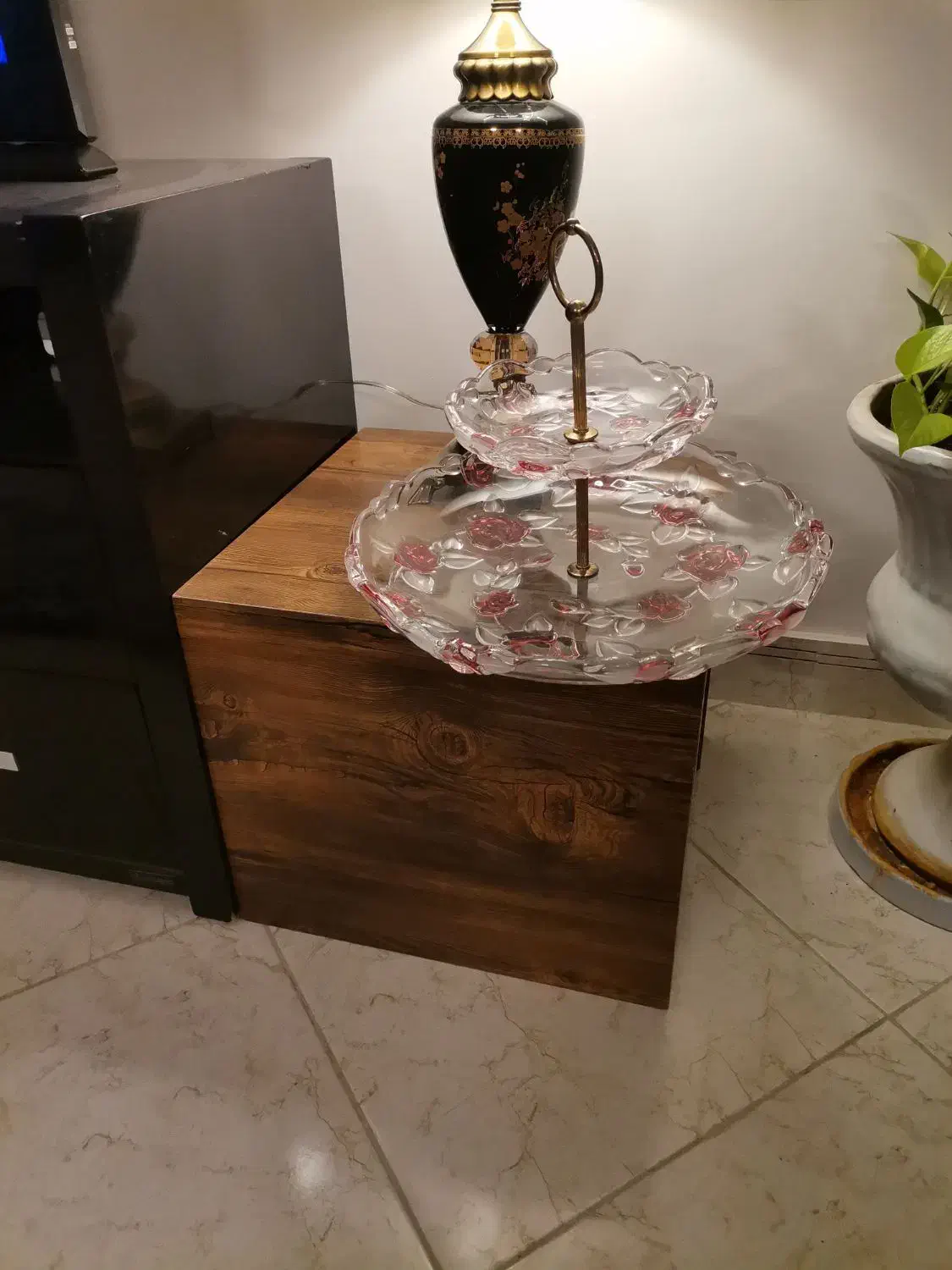 والتر طرح ناتاشا عصرونه خوری گل پنبه آرام پز|ظروف سرو و پذیرایی|طرقبه, |دیوار