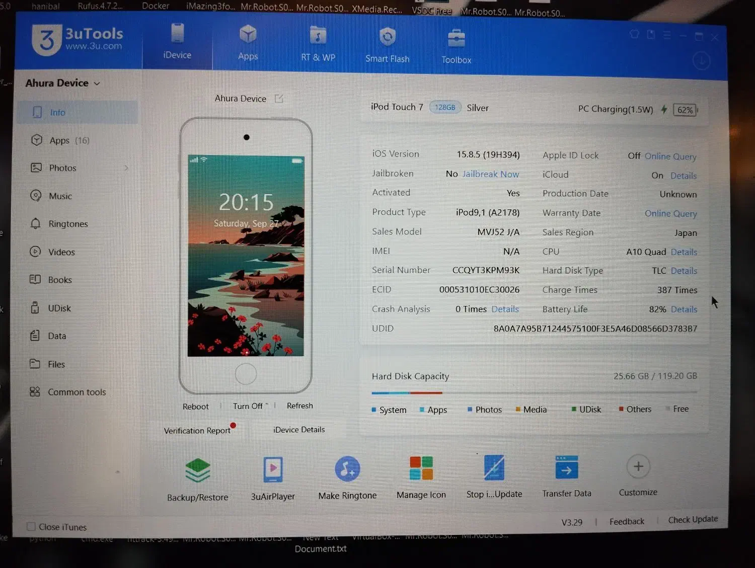 ipod touch 7 Generation - آیپاد/اپل/آیفون/گوشی|پخش‌کننده همراه|زاهدان, |دیوار