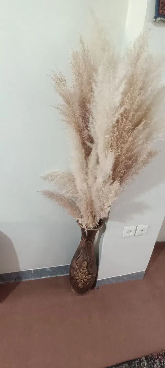 گل پامپاس|گل مصنوعی|همدان, |دیوار
